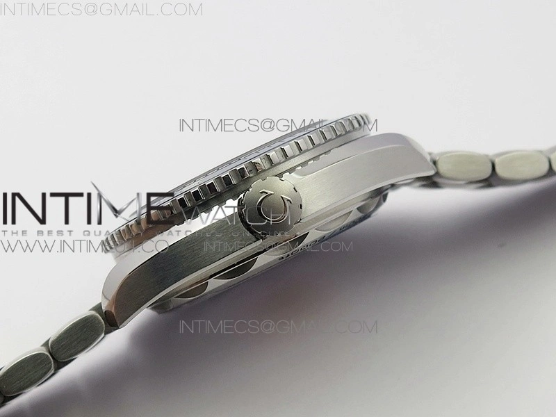 Planet Ocean 43.5mm SS VSF 1:1 Best Edition Blue Ceramic Bezel and Dial on SS Bracelet A8900 Super Clone